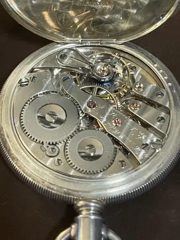 월쌈 하워드 Howard 회중시계 실버 케이스 레어