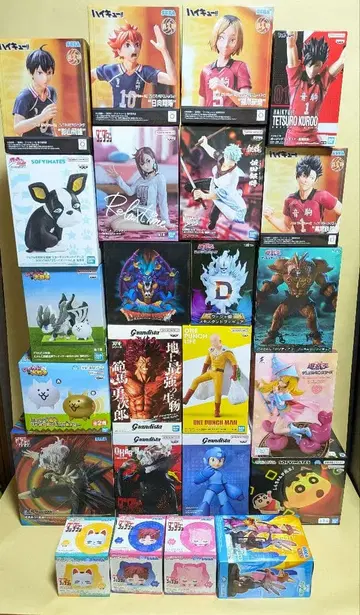 프라이스 피규어 묶음 판매 하이큐 다다단 유희왕 격투왕, 은혼 등