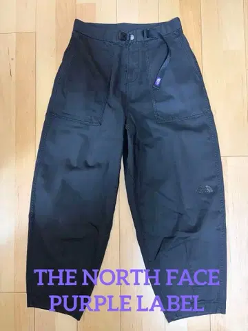 THE NORTH FACE PURPLE LABEL 블랙 캐주얼 팬츠