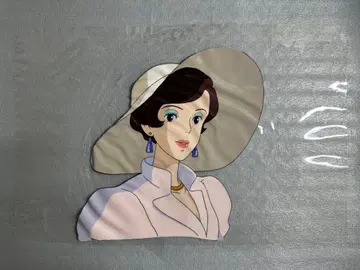 붉은 돼지 애니메이션 셀화 마담 지나 지브리
