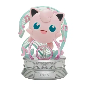 포켓몬 센터 한정판 푸딩 노래하는 피규어 Jigglypuff 박스 있음