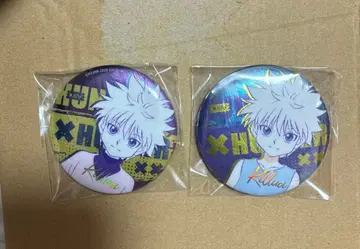 HUNTER x HUNTER 키루아 해외 캔뱃지 중국 금박 메탈릭