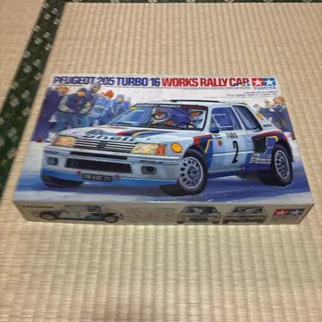 TAMIYA 푸조 205 터보 16 웍스 랠리카