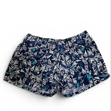 파타고니아 기하학 패턴 숏팬츠 네이비 XS