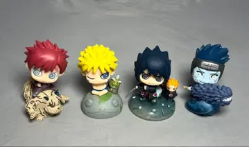 나루토 naruto 쁘띠캐러랜드 피규어 4종 세트