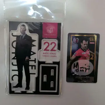 세레소 오사카 마테이 요니치 아크릴 스탠드 사인 온사이트 카드