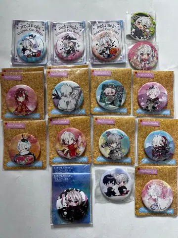 마후마후 캔뱃지 미개봉품