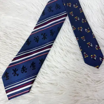 BRICK HOUSE 디즈니 넥타이 미키마우스 레지멘탈