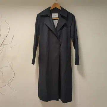 스픽 앤 스팬 Spick & Span 네이비 트렌치코트 36