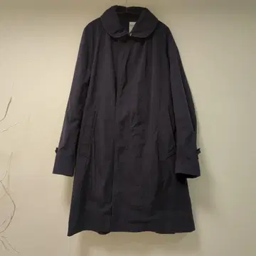 오르치발 네이비 트렌치코트 1 둥근 카라