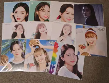 NiziU 메가 재킷 11장 세트 아야카 리오 마유카 미이히