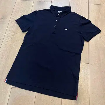 캘러웨이 캘러웨이 골프 네이비 피케 셔츠 반팔 여성용