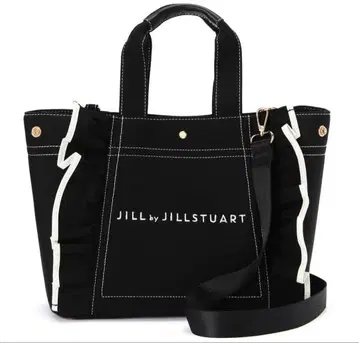 JILL by JILLSTUART 프릴 토트백 대 블랙