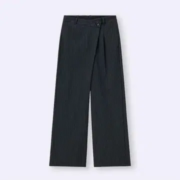 GU 랩 슬랙스 Z+E 스트라이프 네이비 M 인기 완판템