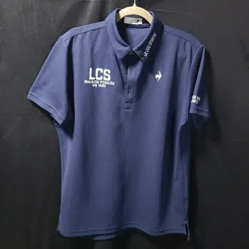 르꼬끄 반팔 피케 셔츠 르꼬끄 골프 네이비 LL