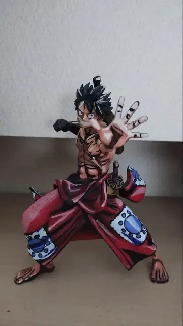 제일복권 원피스 루피의 바다 피규어 재도색