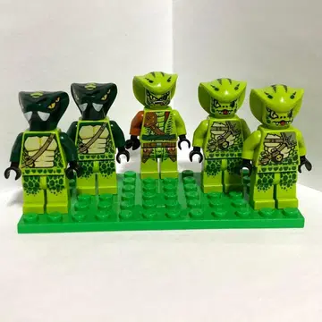 정품 LEGO 미니 피규어 닌자고 뱀족 라샤 스네이크 뱀