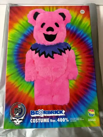 BE@RBRICK grateful dead COSTUME 400% 핑크