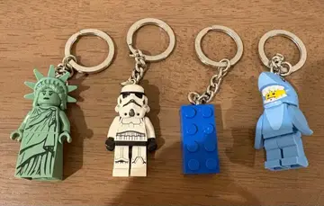 LEGO 정품 스타 워즈 키링 4개 세트 자유의 여신 외