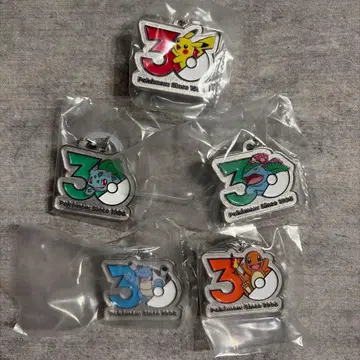 포켓몬 30주년 메탈 참 마스코트