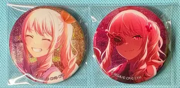 프로세카 아키야마 미즈키 31B 32B 글리터 캔뱃지 세트