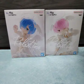 리제로 릴랙스 타임 피규어 라무 렘 2세트