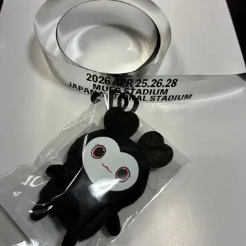 TWICE 국립 경기장 은색 테이프 러블리 손가락 인형