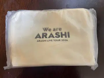 아라시 LIVE TOUR 2026 We are ARASHI 파우치