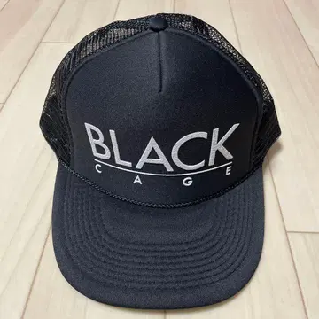 새상품 키요하루 착용 쿠로유메 BLACK CAGE 캡