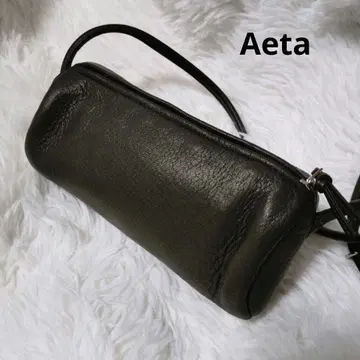 Aeta 아에타 숄더백 가죽 블랙 현행 모델