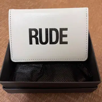 RUDEGALLERY MINI WALLET GRAY 루드 갤러리 지갑