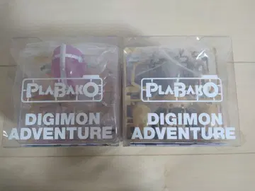 디지몬 PLABAKO 워그레이몬 노멀 홀리엔젤몬 클리어 컬러
