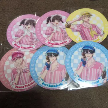 타몬 군 지금 어느 쪽 카페 코스터 세트