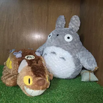 토토로 고양이 버스 봉제 인형 지브리 동동이 공화국 산아로