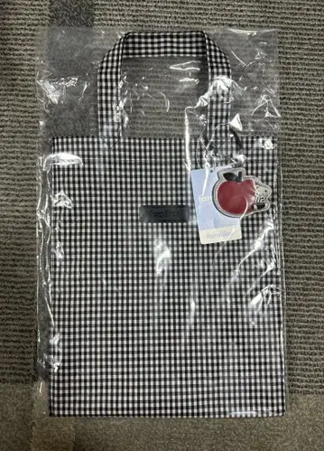 [ 새상품 ] familiar 패밀리아 깅엄 체크 토트백 대