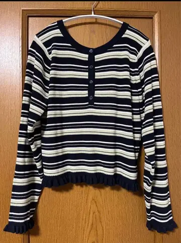 멀티 보더 프릴 타이트 LS 로리즈팜