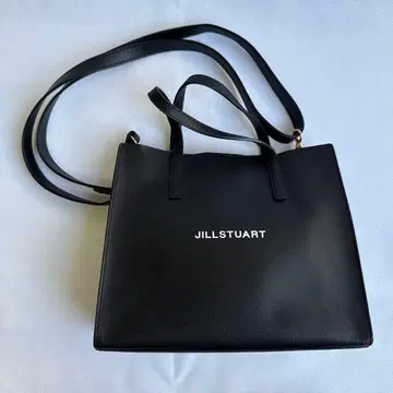 새상품급 질스튜어트 토트 숄더 블랙 2way PVC 가죽
