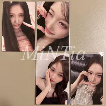IVE LUCID DREAM 회장 한정판 트레이딩 카드 이서 4종 컴프