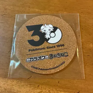 포켓몬 복 고양이 콜라보 30주년 코르크 코스터 니아스퍼