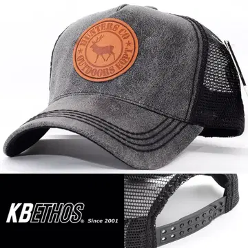 메쉬 캡 블랙 KB ETHOS 모자 KBVT-751-BLK