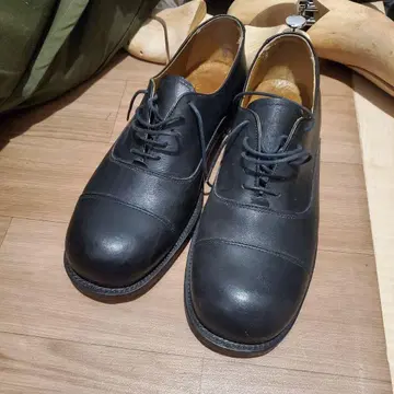빈티지 신발 영국제 레이스업 신발 토캡