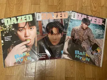 DAZED Korea EXO BAEKHYUN 백현 잡지 특집호