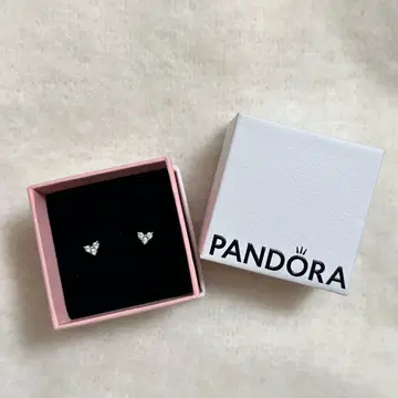 pandora 하트 귀걸이