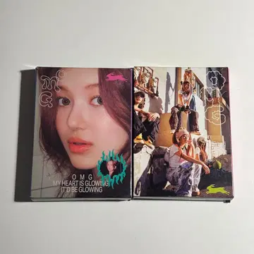 [ NewJeans ] OMG 앨범 2가지 형태 세트 트레이딩 카드 포함