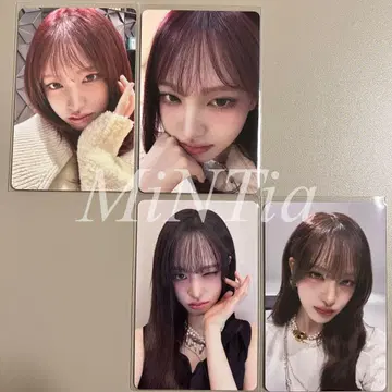 IVE LUCID DREAM 회장 한정판 트레이딩 카드 리즈 4종 컴프