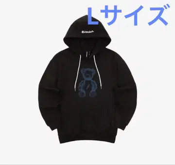 [ 미사용 새상품 ] LE SSERAFIM Hoodie 'BLACK' L
