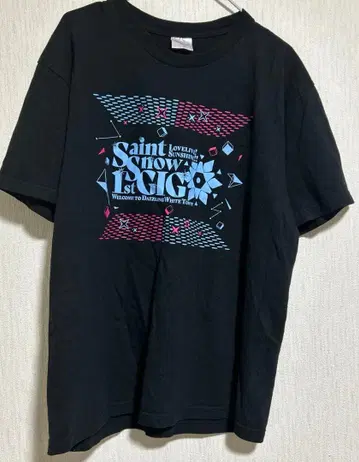 러브 라이브! Saint Snow 1st GIG T셔츠 프리 사이즈
