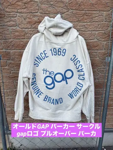 올드 GAP 후드티 서클 gap 로고 풀오버 후드티