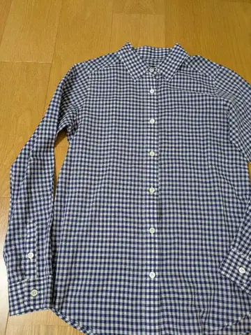 SLOBE IENA 깅엄 체크 프리 사이즈 긴팔 셔츠 컨디션 최상