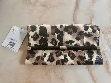 DIANE von FURSTENBERG 레오파드 무늬 클러치백
